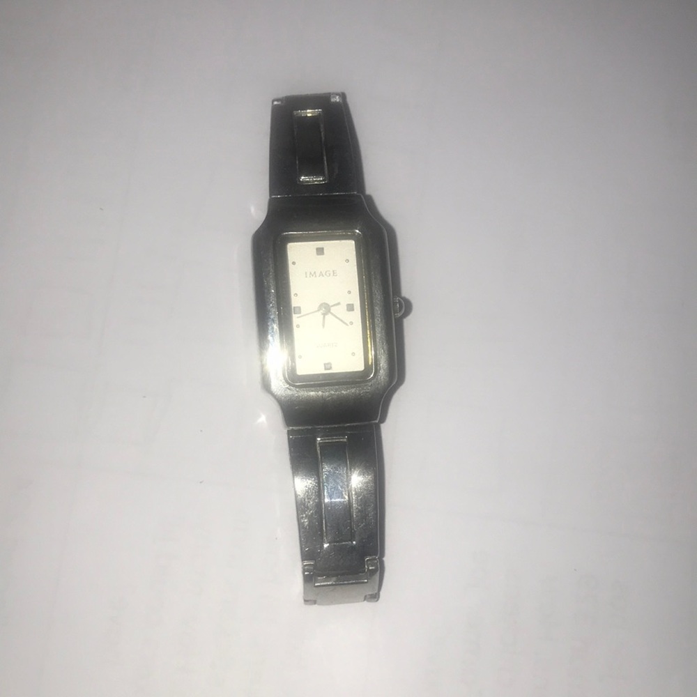 Steel Quarz Watch from Image - Nickel free